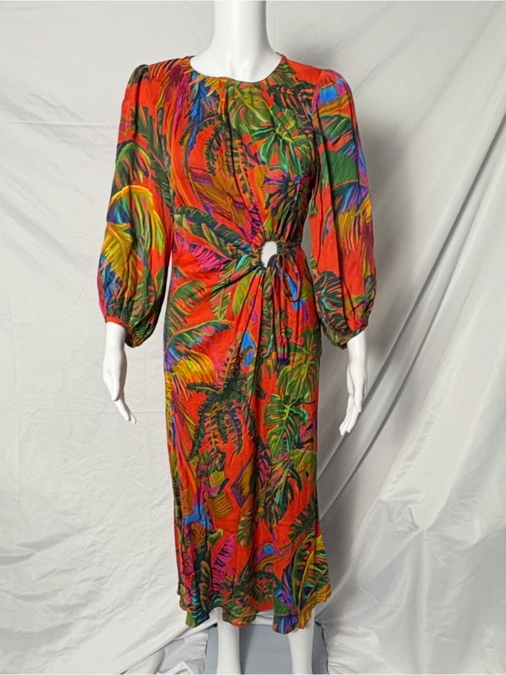 Farm Rio x Anthropologie Jungle Print Maxi Dress | Size Small | NWT